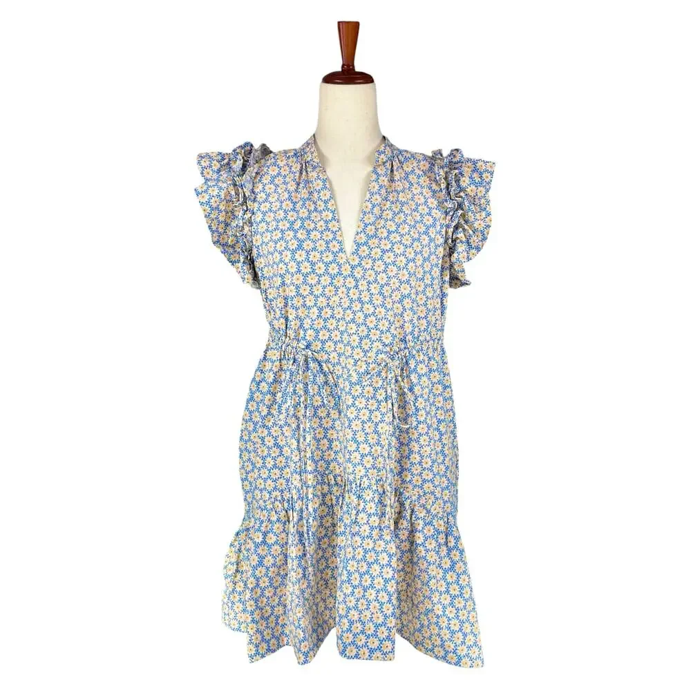 anthropologie petite dresses *NWT* 'Clementina Eyelet Maxi Dress' (Cotton) 100% polyester lining V Anthropologie Tracy Reese Sleeveless Midi